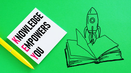 Knowledge Empowers You KEY is shown using a text