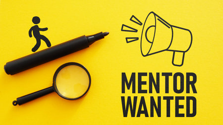 Mentor Wanted is shown using a text