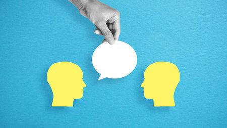 Growth mindset is shown using a text and chartsの写真素材