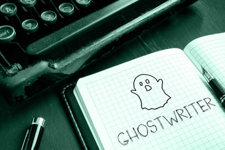 Ghostwriter is shown using the text written in the notebook