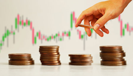 Debt financing vs. equity financing are shown on a photo as equity funds