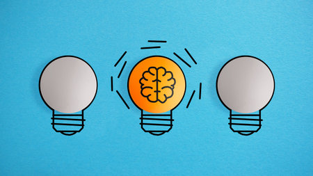 Idea and creativity, discovery, brainstorming or exploration. Share Your Knowledge