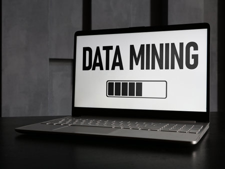 Data mining is shown using a text as business conceptの写真素材