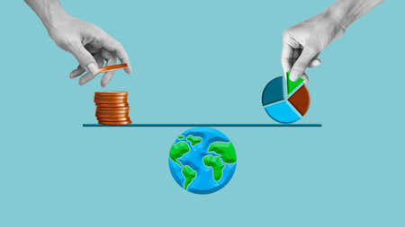 Buying shares and market share in Global business as Receiving dividends among investors and Profit...