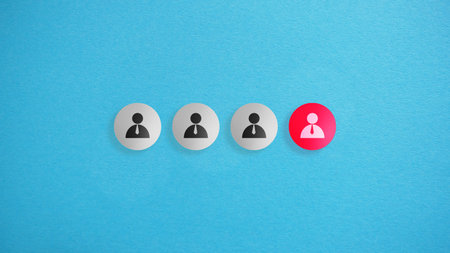 Dismissal in team restructuring or layoffs. Termination of Employee and Unfair dismissalの写真素材