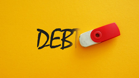 Debt Forgiveness and Debt solutions as business and Financial concept