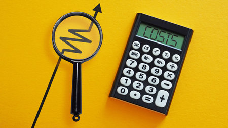 Increasing costs and rising cost of living. Inflation financial crisis. Taxes to the budget. Rising cost of energy and bills conceptの写真素材