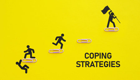 Coping Strategies are shown using a text