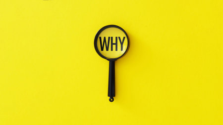 Why question is shown using a text. What is your why