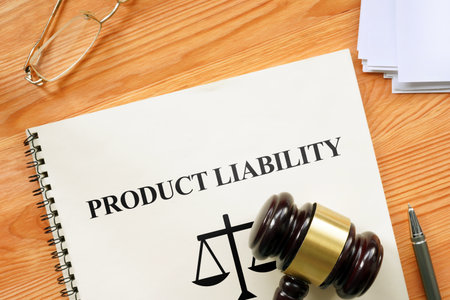 Product Liability is shown on the photo using a text as legal conceptの写真素材