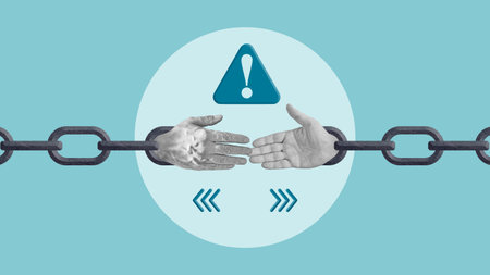 Weak Link Concept, Chain Vulnerability and System Failure Risk, Security Breach, Fragile Connection,...