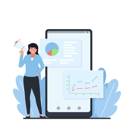 Muslim man stand next to alms box on mosque.のイラスト素材