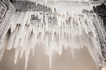 firemen extinguish a house and buildingの写真素材