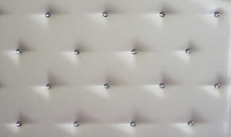 White diamond studded luxury upholstery leather seamless backgroundの写真素材