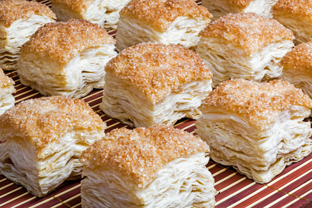 close up of pastriesの写真素材