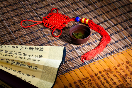 Four Treasures on tableのeditorial素材