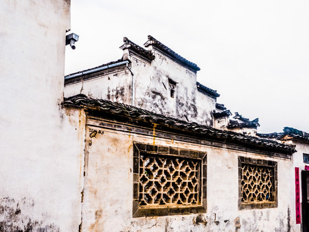 Ancient house in Hong village at Anhui, China.のeditorial素材