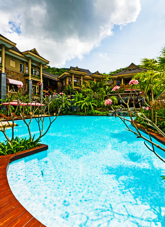 Chinese Hainan Baoting yanoda rainforestのeditorial素材