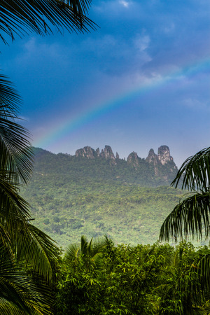 China Hainan Baoting yanoda rainforestの写真素材