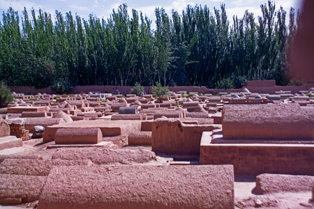 Kashi Xiangfei tomb in Xinjiang, Chinaのeditorial素材