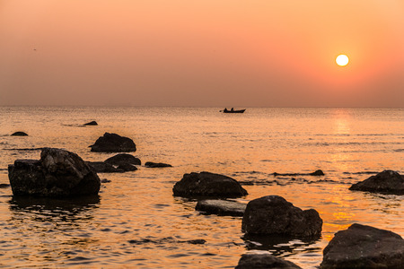 Dove nest, Qinhuangdao of Hebei Province, Chinaの写真素材