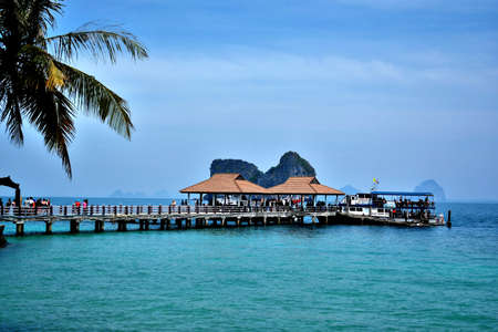 beautiful seascape of koh ngai island - thailandのeditorial素材