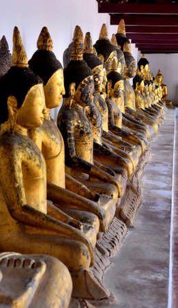 Wat Phra Boromthat Chaiya Temple is a royal temple の写真素材