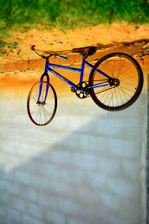 invert bikeの写真素材