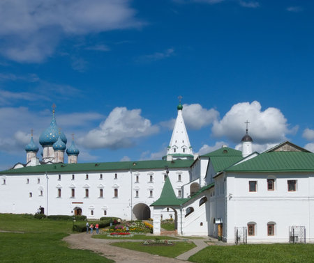 Ortodox church at Suzdal in summer. Russia