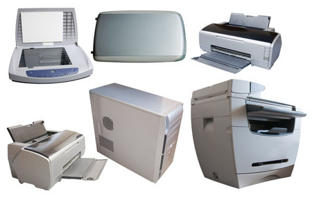 PC and different office  device. 