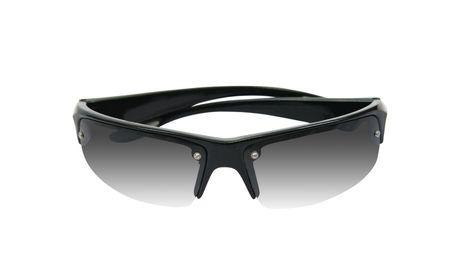 black sunglasses, isolated on white backgroundの写真素材