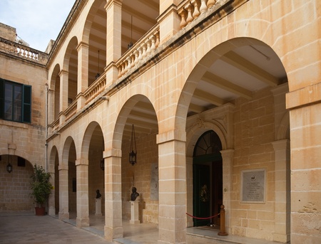 San Anton Palace (residence of president) at Attard. Maltaの写真素材
