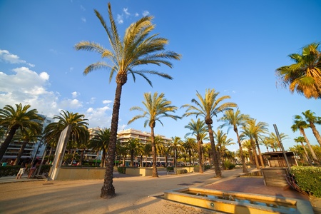View of  Salou. Costa Daurada, Spainの写真素材