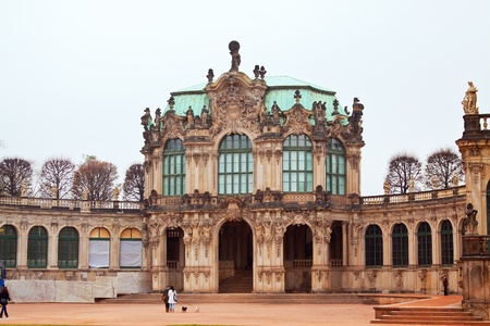 Zwinger Palace in Dresden is major German landmark のeditorial素材