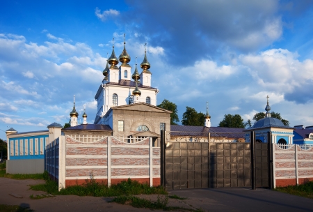 Holy Assumption Monastery in Ivanovo. Russiaの写真素材