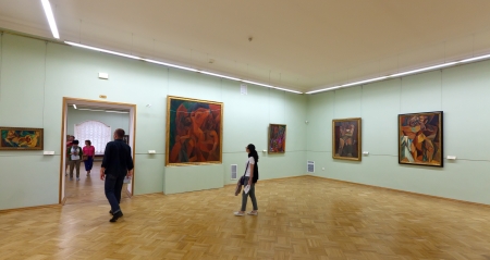 ST.PETERSBURG, RUSSIA - AUGUST 1: Interior of State Hermitage in August 1, 2012 in St.Petersburg, Russia. State Hermitage was founded in 1764. Now it is largest in Russia and one of largest museumsのeditorial素材