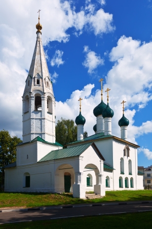 St. Nicholas Church at Yaroslavl in summer  was constructed in 1695. Russia の写真素材