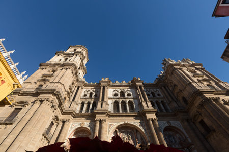 Cathedral of Malaga -  Renaissance church in  Malaga.  Spainの写真素材