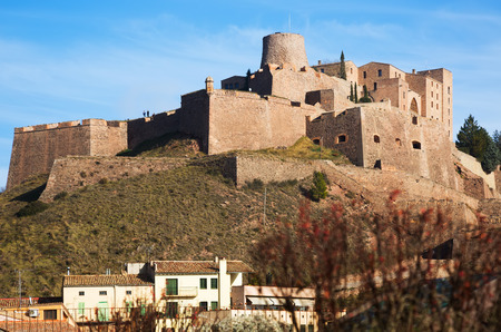 medieval castle. Castle of Cardona. Catalonia, Spainのeditorial素材