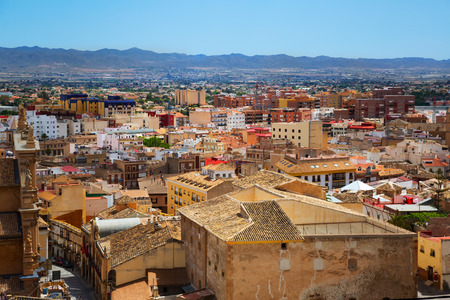 General view of Lorca in day time. Spainの写真素材
