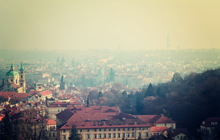 View of Prague, Czech Republicの写真素材