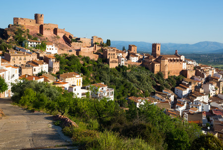 Villafames town in summertime. Valencia, Spainの写真素材