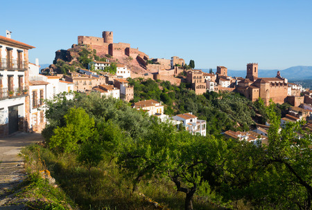 Villafames town in summertime. Valenciaの写真素材