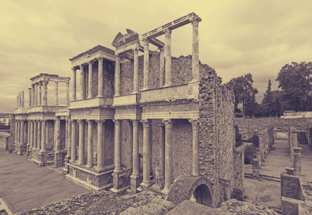 Day view of Antique  Roman Theatre