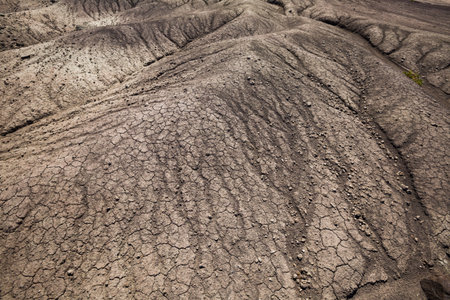 Views of alien looking stone formations in Ischigualasto Provincial Park