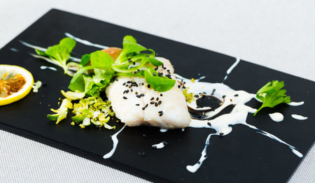 French-style cod with vegetables