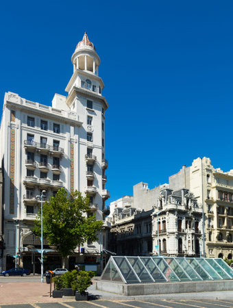 Juan Pedro Fabini Square. Montevideo, Uruguay