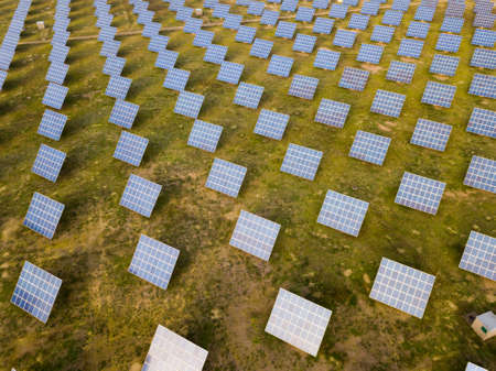 Solar power stationの写真素材