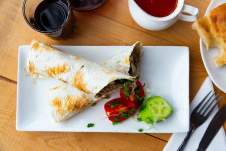 Lula kebab. Traditional Georgian