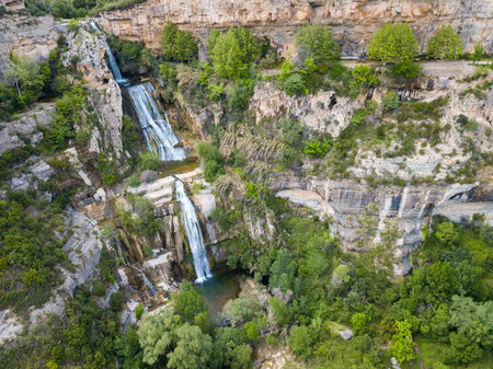 Image of waterfall on Sant Miquel del Fai